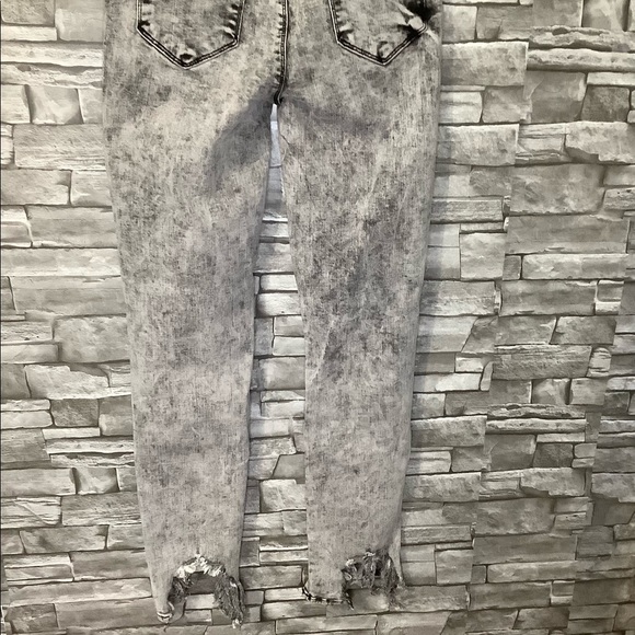 L’AGENCE High Line Distressed Skinny BlackJeans 25 NWTOT (w549) - Picture 5 of 13